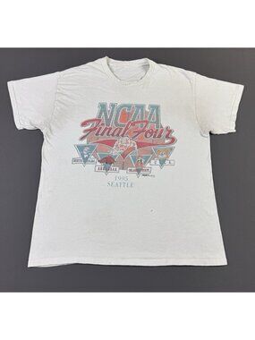 Vintage 90s NCAA Final Four Basketball 1995 Seattle UNC Arkansas UCLA Oklahoma